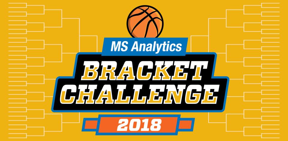 Master's in Analytics bracket challenge logo