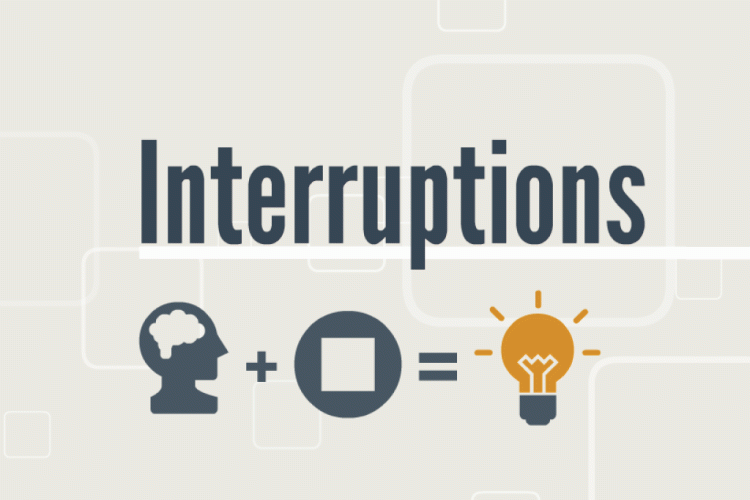 Interruptions logo